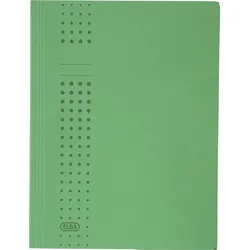 ELBA Sammelmappe chic Karton grün