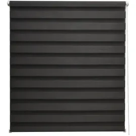 Sol Royal Doppelrollo SolDecor DL2 55 x 150 cm Schwarz