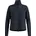 Halber Reißverschluss Black Melange XL