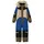 NAME IT NMNSTORM12 Funktionsanzug beige/blau/braun/schwarz 122