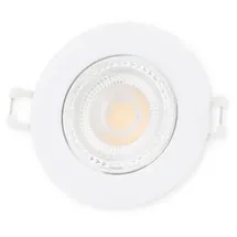 LeuchTek All-In-One Einbaustrahler 6W schwenkbar dimmbar weiß