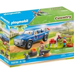 PLAYMOBIL 70518 Mobiler Hufschmied