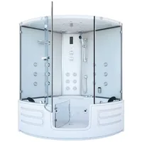 AcquaVapore Dampfdusche Whirlpool Dusche Duschkabine K70-WS-EH-EC 150x150cm