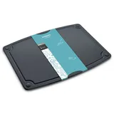 KUPPELS NERO Schneidebrett Holzfaser 1-tlg. 44 x 32,5 cm Schwarz