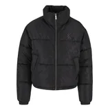 Karl Kani OG AOP Crop Puffer Jacket - schwarz