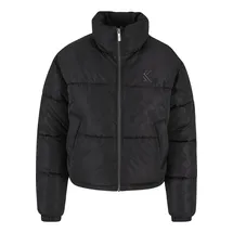 Karl Kani OG AOP Crop Puffer Jacket - schwarz
