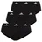 adidas Bikinislip 3 St. Schwarz XS