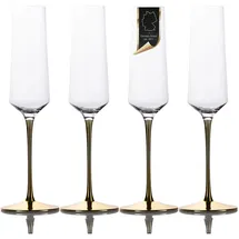 Intirilife Champagnerglas 0,2 l 4-tlg.