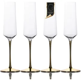 Intirilife Champagnerglas 0,2 l 4-tlg.