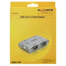 DeLock USB 2.0 zu Seriell 4-Port