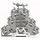 WAGO 2002-3257 Dreistock-Schutzleiterklemme 5.20mm Zugfeder Belegung: PE, L, L Grau 50St.