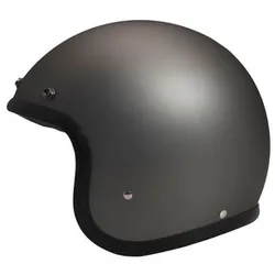 DMD Vintage Open Face Helm Jethelm grau L
