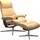 Stressless Relaxsessel STRESSLESS "View", gelb, B:82cm H:109cm T:81cm, Sessel, Relaxsessel, mit Cross Base, Größe S, M & L, Holzakzent Braun