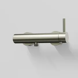 Steinberg Serie 100 Duscharmatur Aufputz-Einhebelmischer für 1 Verbraucher Brushed Nickel 1001220BN