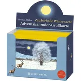 Gerstenberg Verlag VE Zauberhafte Winternacht Adventskalender-Grußkarten 20 Ex.