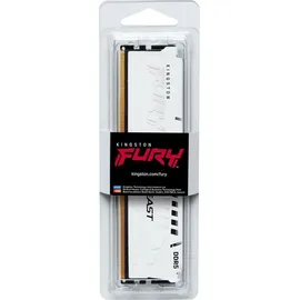 Kingston FURY Beast DDR5 5600MT/s 16GB Modul (1x16GB) CL40 Weiß KF556C40BW-16