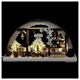 RATAGS 3-D Schwibbogen Kellerbar - 43x30x7cm - Original Erzgebirge