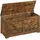 VASAGLE Truhenbank Vintage Braun 100 x 40 x 46 cm