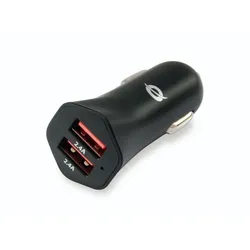 Conceptronic CARDEN04B 2-Port 24W USB-KFZ-Ladegerät