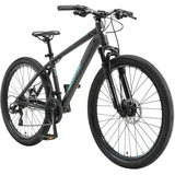 Bikestar Hardtail MTB. Sport. 26 Zoll. 21 Gang. schwarz/blau kohlengrau 41 CM