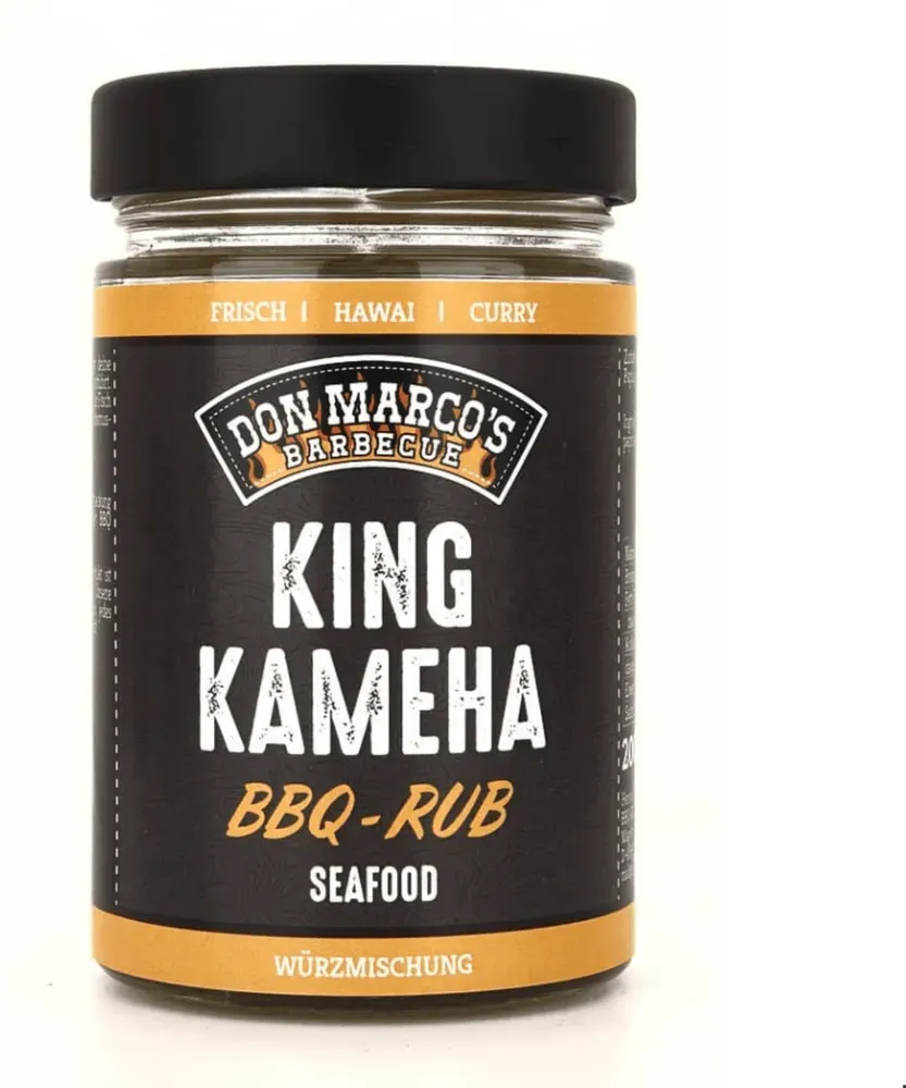Don Marco ́s King Kameha, 200g Glas