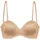DORINA Bandeau-BH "Sublime Sculpt", Damen, Gr. 80, Cup D, beige, Obermaterial: 63% Polyamid, 23% Polyester, 14% Elasthan, unifarben, BHs Bandeau-BH, weicher Stoff, modernes Design, leicht gepolstert