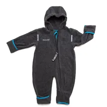 Hoppediz Overall Fleece anthrazit 56-62