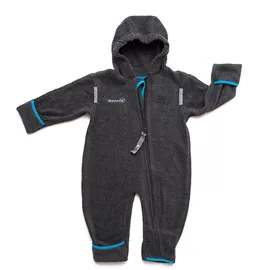 Hoppediz Overall Fleece anthrazit 56-62