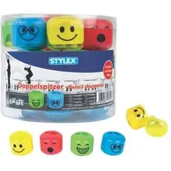 Dosenspitzer Smilie Doppel sortiert STYLEX 34202