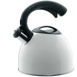 CILIO Wasserkessel COUNT mit Flöte weiß 2,5 Liter Induktion