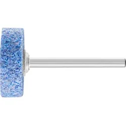 PFERD TOUGH Schleifstift Zylinder Ø 20x6 mm Schaft-Ø 3 mm CO46 für schwer zerspanbare Werkstoffe
