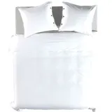 YELLOW Bettwäsche »Percale«, Uni Design, 100% Baumwolle ab 135x200 cm. 85919761-0 Optic white) 1 St.