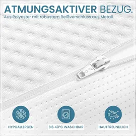 gentle north gmbh Matratzentopper 7 cm hoch 160 x 200 cm