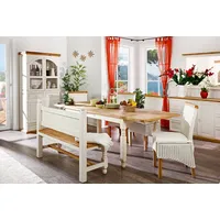 1a Direktimport Mexico Pinie massiv weiss / honig, Landhausstil