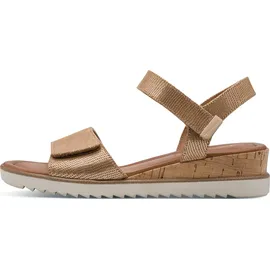 TAMARIS Keilsandaletten Damen Bronze 38
