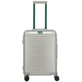 Travelite Next 4-Rollen 55 cm / 39 l silber grün