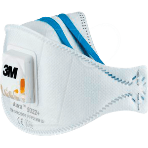 3M ASM 9322 - Atemschutzmaske, mit Ventil, FFP2