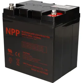 NPP Blei Akku AGM NPD 12-28 12V 28Ah zyklenfest