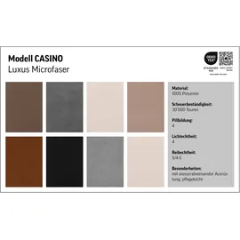 Cotta Sessel COTTA Polyester 109 x 88 x 92 cm grau