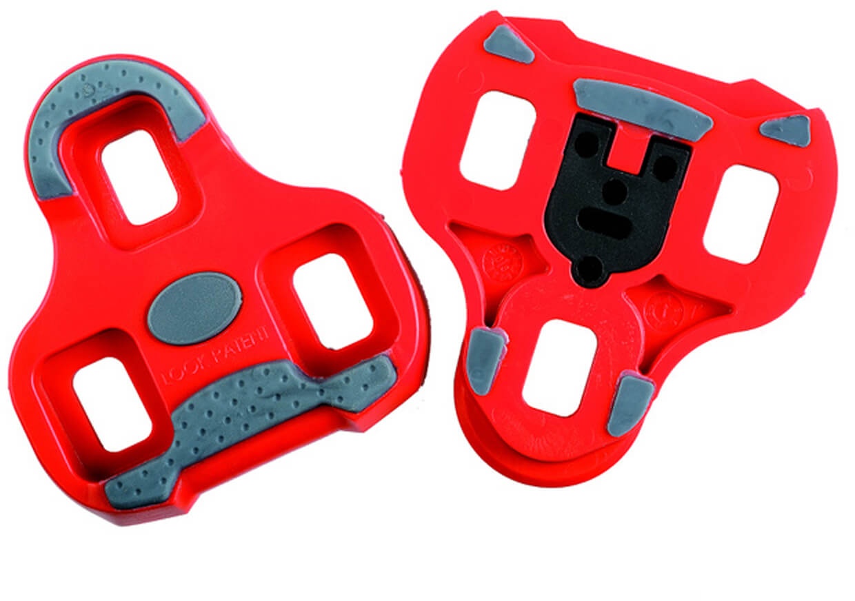 Look Kéo Grip Pedalplatten rot