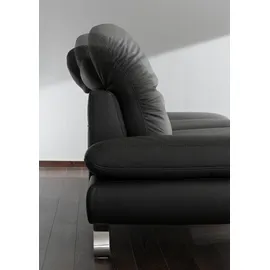 PLACES OF STYLE Couch 2-Sitzer schwarz