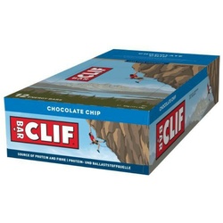 CLIF BAR Energieriegel Chocolate Chip 68g | 12 Riegel Box