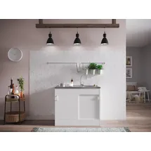 Respekta Unterschrank Komplettspüle 100 x 60 cm Weiß