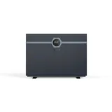 Aqualux Pool-Wärmepumpe Wärmepumpe Vitalia Silent Flow 9kW, Abtaufunktion grau