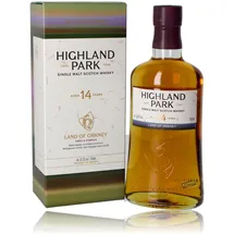 Highland Park 14 Jahre Land of Orkney 42,3% vol 0,7 l Geschenkbox