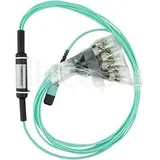 BlueOptics LWL MTP/4xST Breakout Kabel OM3 1 Meter,