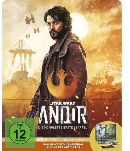 Andor - Staffel 1 - LImited Edition - Steelbook  (3 x 4K Ultra HD) (+ 3 x Blu-ray)