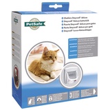 Nobby Katzentür Staywell PetSafe weiß, 24,1 x 25,2 cm