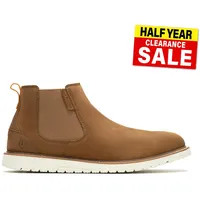 Hush Puppies Jenson Herren Chelsea Boots Knöchel Tan