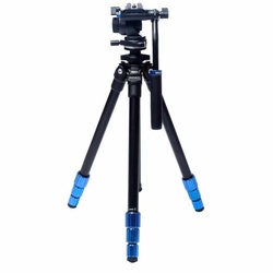 Benro Stativ Slim Video Alu m. 2-Wegeneiger S2CHS